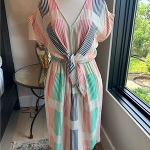 Striped Multicolor Dress